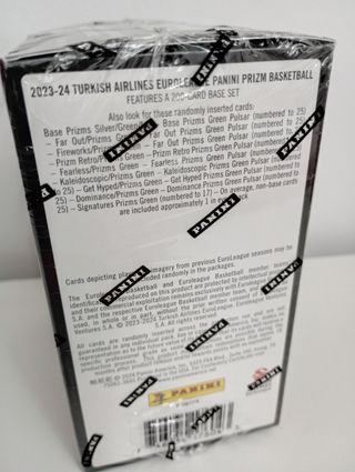 Caja baloncesto Panini Prizm Euroliga
