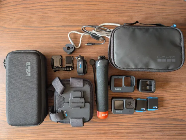 GoPro Hero 9 Black + Acessórios