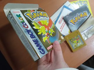 Pokémon Edición Oro Game Boy Color