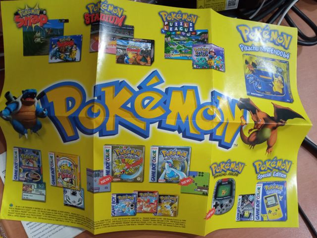 Pokémon Edición Oro Game Boy Color