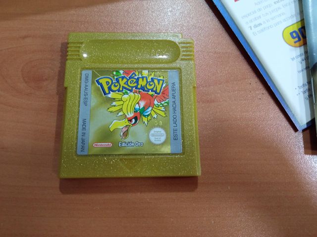 Pokémon Edición Oro Game Boy Color