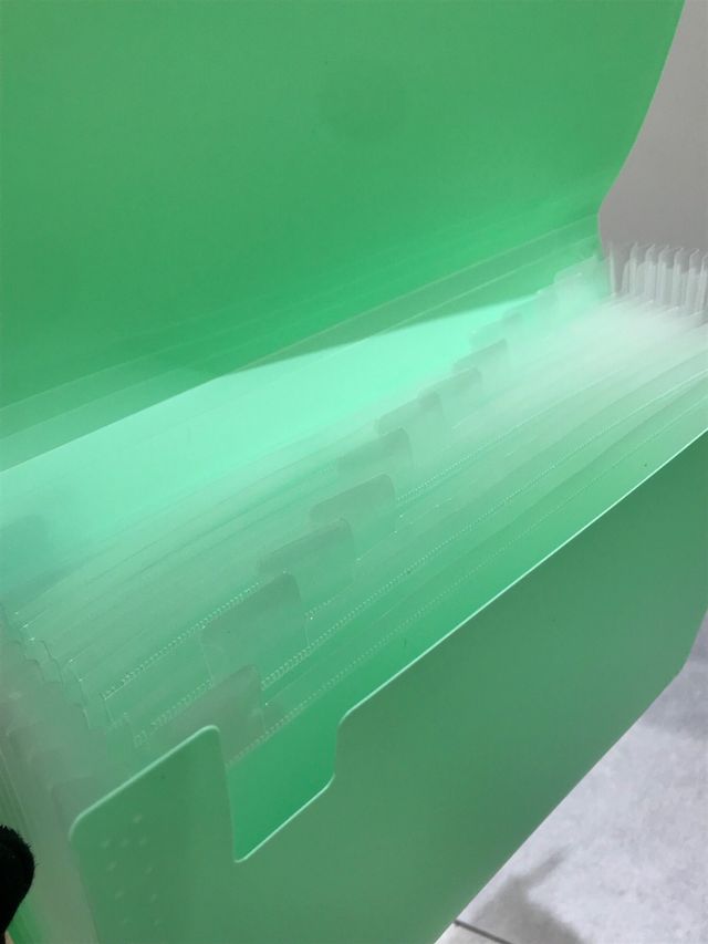 Carpetas de trabajo/estudio (varios colores)