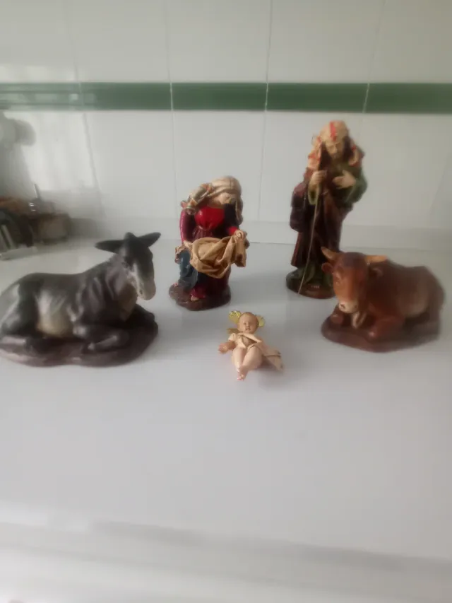 Belén antiguo de Estuco