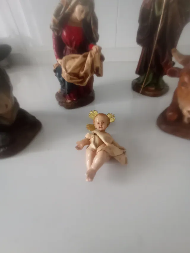 Belén antiguo de Estuco