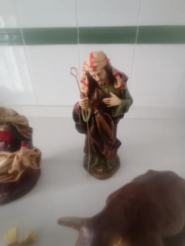 Belén antiguo de Estuco