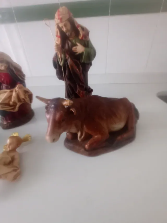 Belén antiguo de Estuco