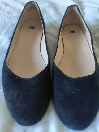 Manoletinas Hogl Negras Talla 43