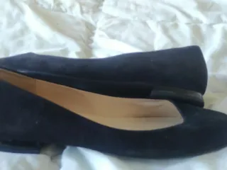 Manoletinas Hogl Negras Talla 43