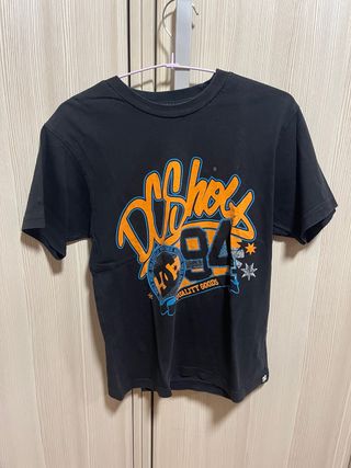 Camiseta DC Shoes Negra Niño Talla M de niño