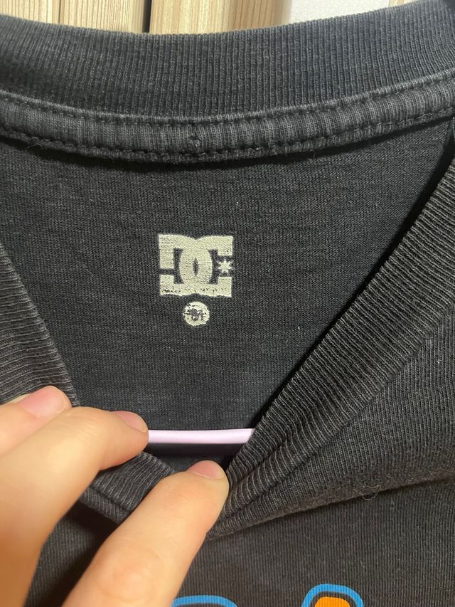 Camiseta DC Shoes Negra Niño Talla M de niño