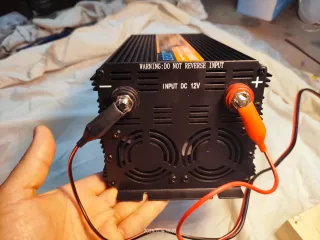 Inversor Edecoa 12V 1000W/2000W con display.