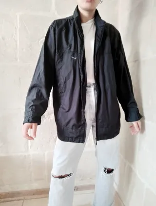 Giacca a vento Nike nera