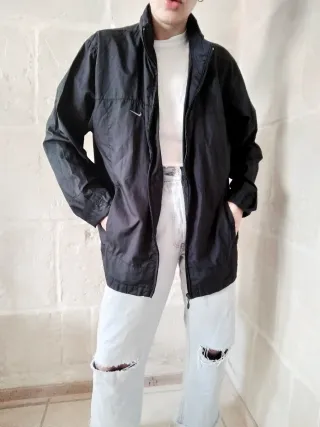 Giacca a vento Nike nera