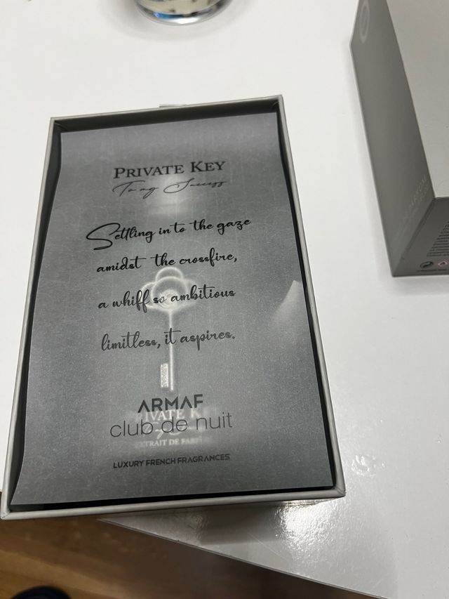 Armaf Private Key Gris Perfume original