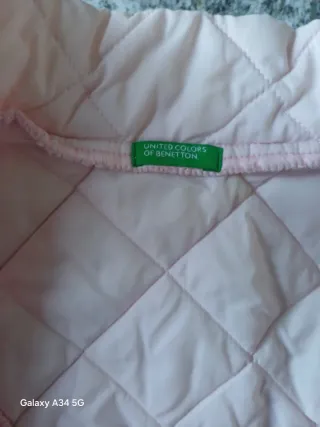 Giubbotto bambina rosa trapuntato 2-3 anni