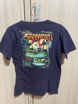 Camiseta infantil Caribbean Festival talla 12 niño
