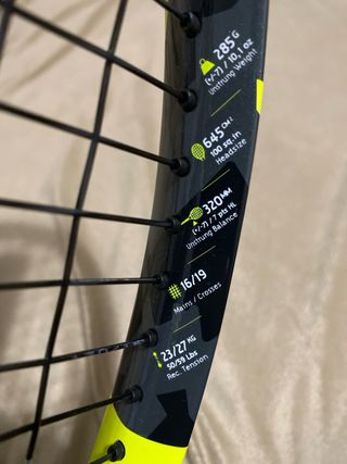 Raqueta Tenis Babolat Pure Aero Team 285g GRIP 3