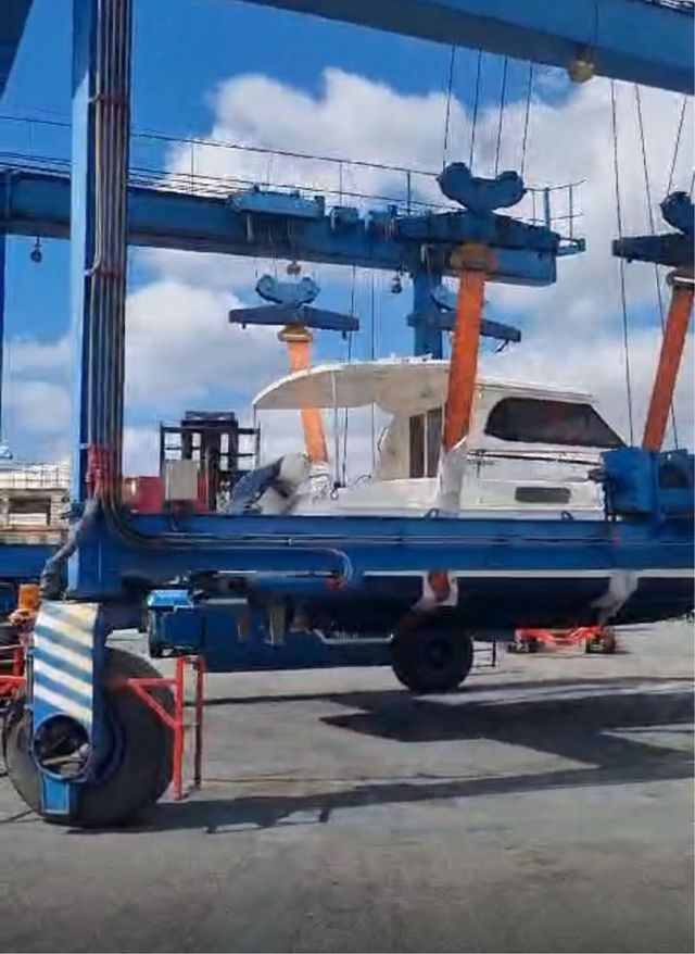 Barco Garin recreó pesca