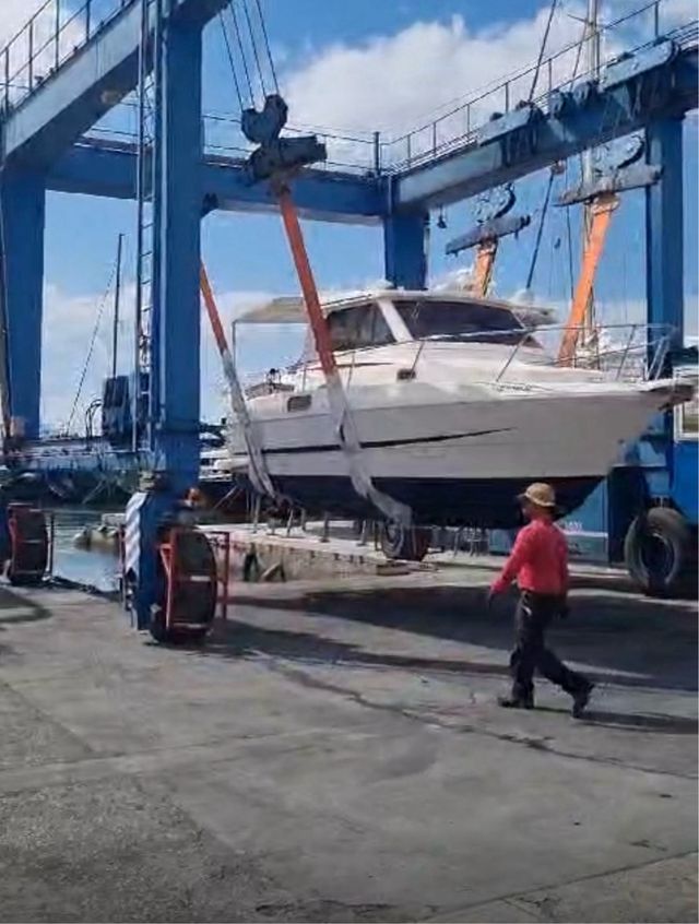Barco Garin recreó pesca