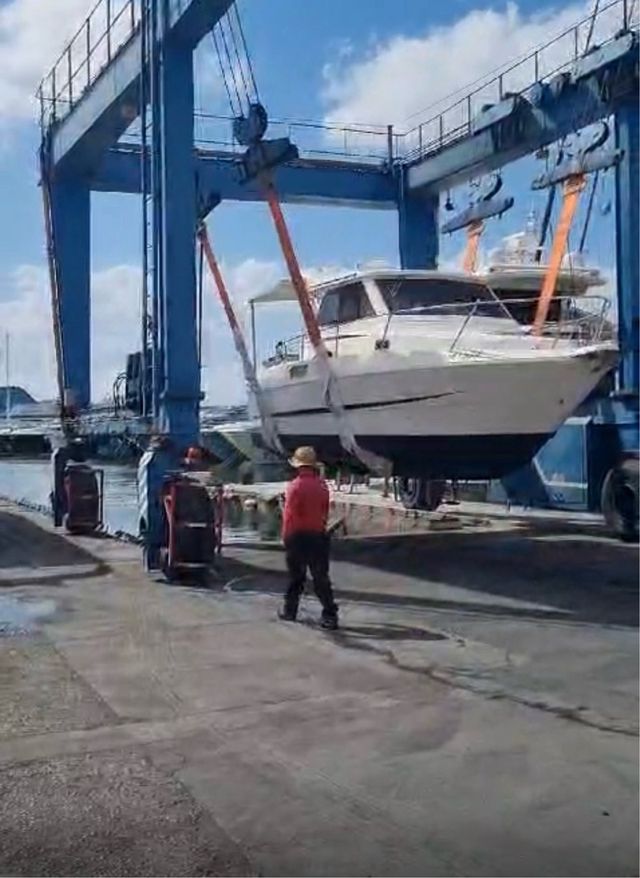 Barco Garin recreó pesca