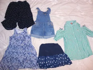 Set abbigliamento bambina 9/10 anni 5 capi maglia