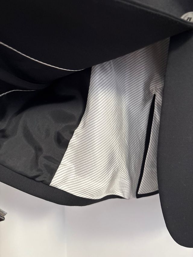 Blazer Negro Zara Mujer