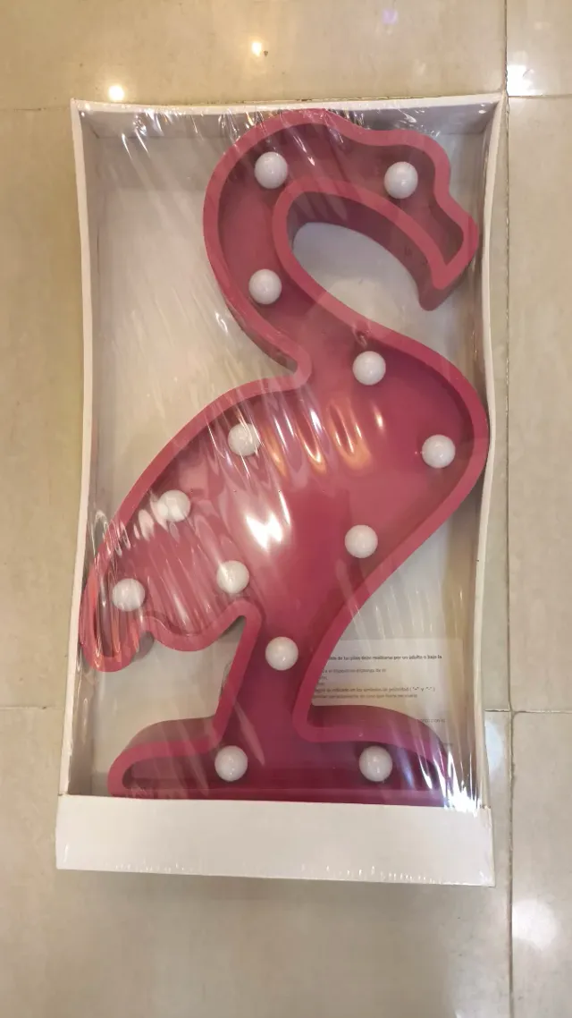 Flamenco LED Decoración Batería flamingo lámpara