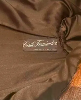 Abrigo Cirilo Fernández Marrón