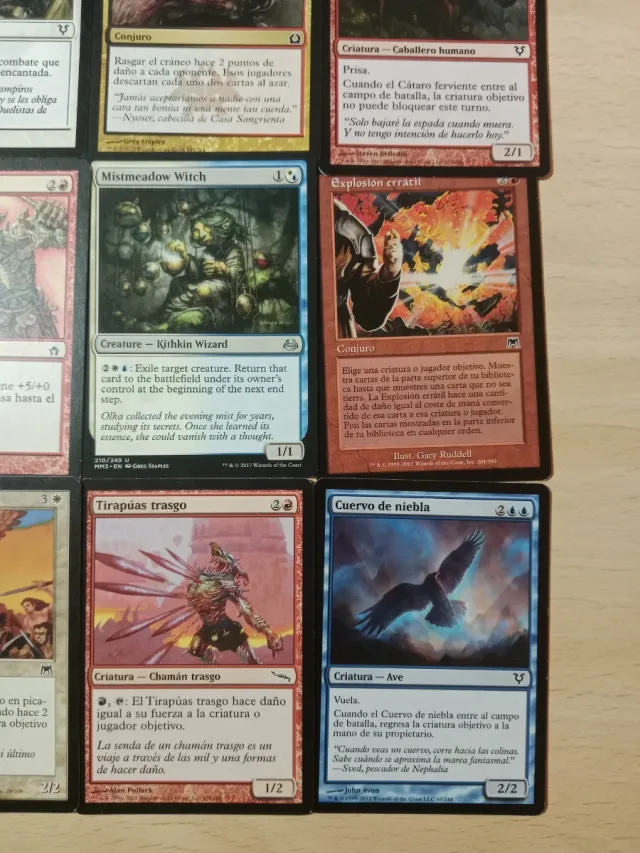 Lote 16 Cartas Magic The Gathering Nuevas