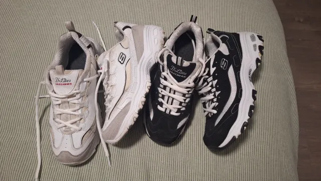 Lote 2 Pares Zapatillas Skechers