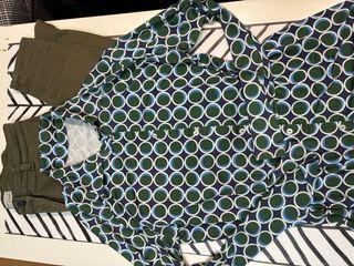 Conjunto Camisa y Pantalón Verde