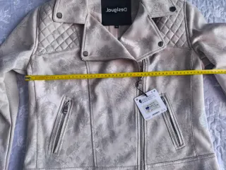 Chaqueta Desigual mujer, tg 44, rosa pálido floral