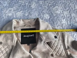 Chaqueta Desigual mujer, tg 44, rosa pálido floral