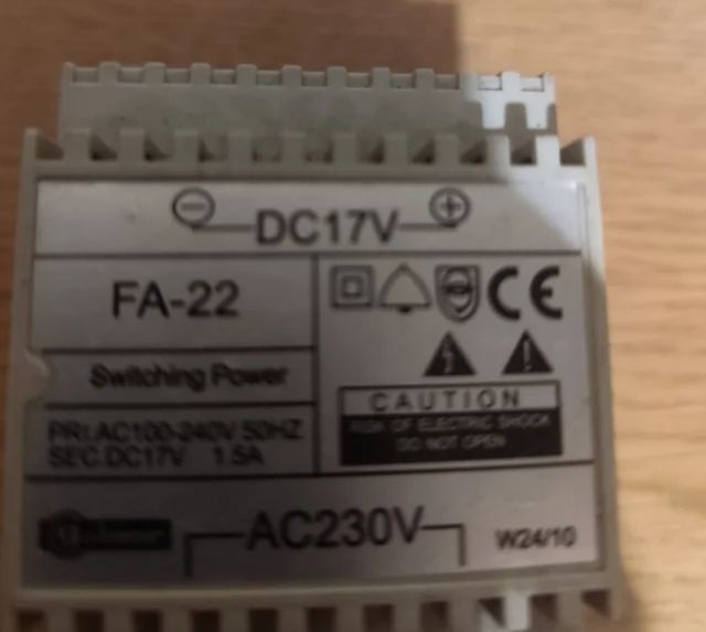 Transformador FA-22 DC17V AC230V