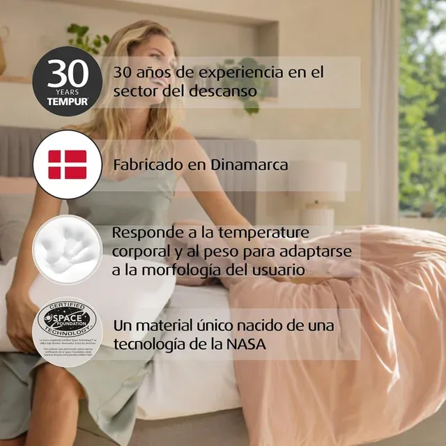 Almohada cervical TEMPUR firme