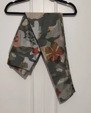 Mallas Desigual Estampado Floral Camuflaje