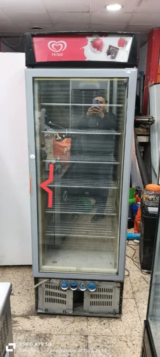 CONGELADOR COMERCIAL PUERTA DE CRISTAL