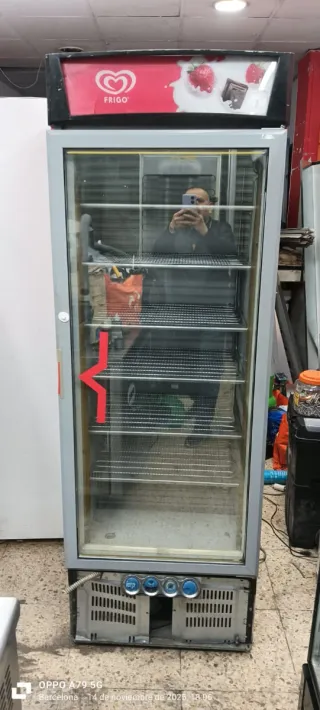 CONGELADOR COMERCIAL PUERTA DE CRISTAL