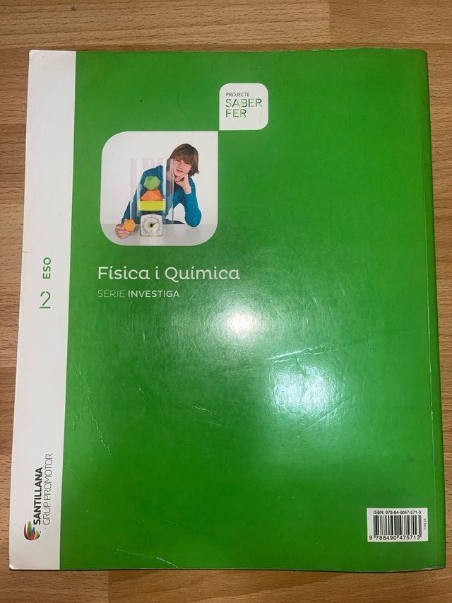 FISICA I QUIMICA SERIE INVESTIGA 2 ESO SABER FER
