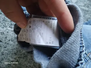 Jeans bambina 1-3 mesi