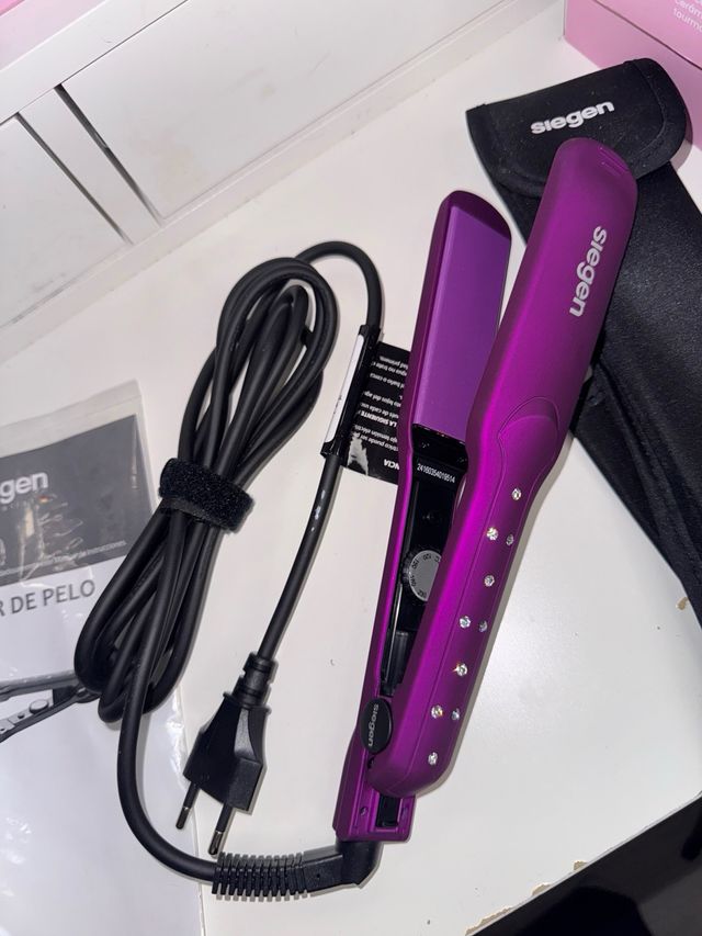 Plancha de pelo Siegen Bright Purple