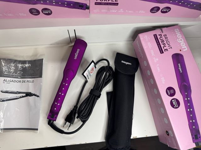 Plancha de pelo Siegen Bright Purple