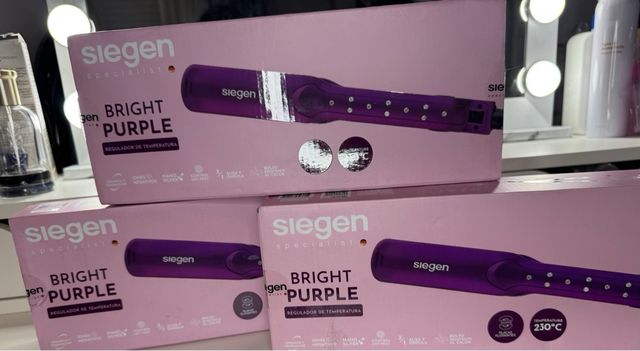 Plancha de pelo Siegen Bright Purple
