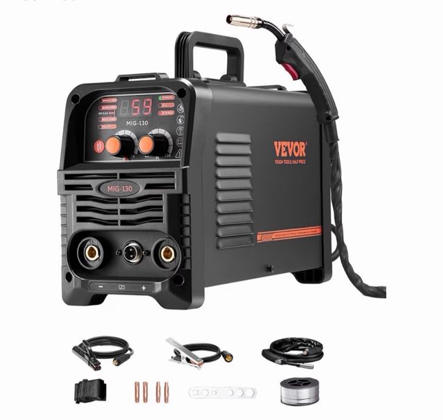 Soldador VEVOR MIG 130A Multiproceso