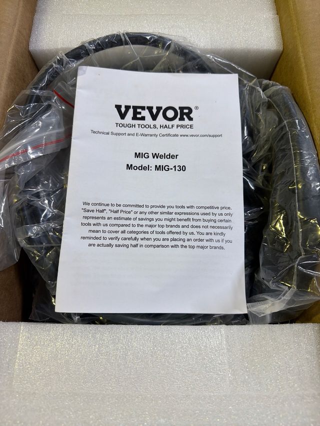 Soldador VEVOR MIG 130A Multiproceso