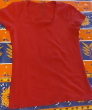 Camiseta básica roja