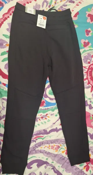 Pantalón niño 12 años, negro. Talla XS.