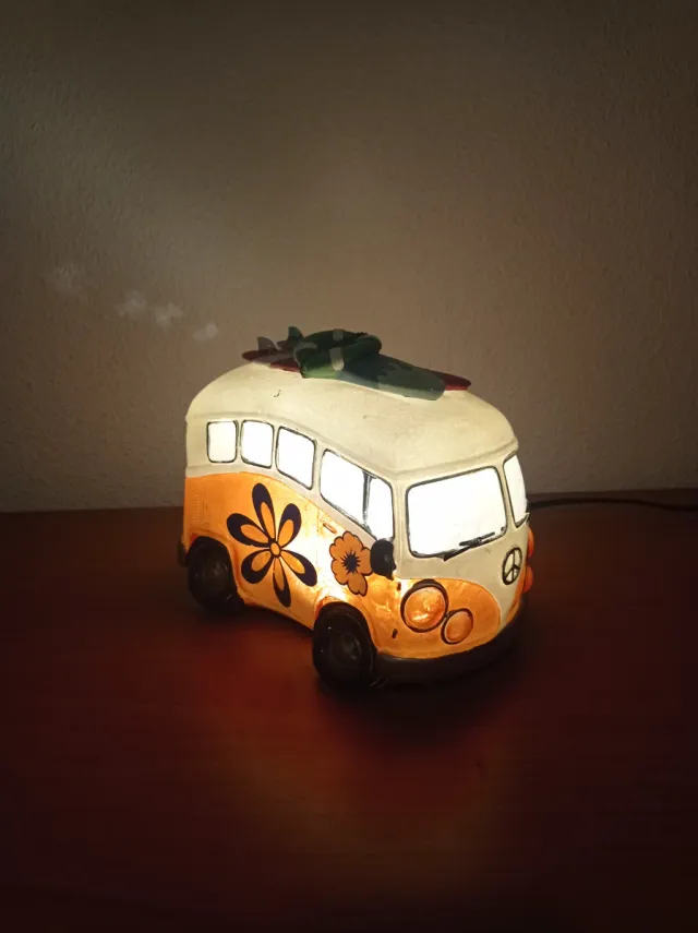 Lámpara Furgoneta Hippie Vintage