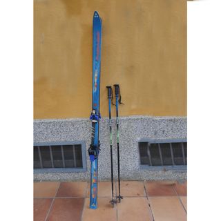 Esquís Fischer STX,fijaciones Tyrolia y bastones