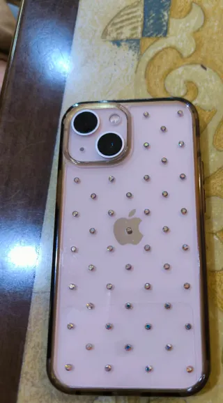 iPhone 13 mini Rosa con Brillantes